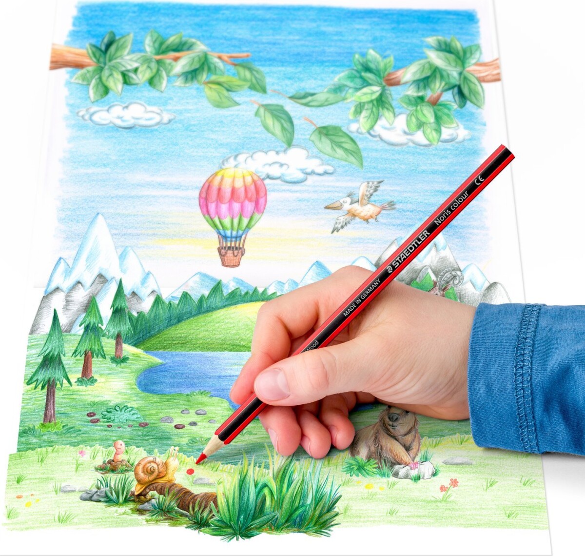 Staedtler - Noris Colour Farveblyanter - 24 Stk