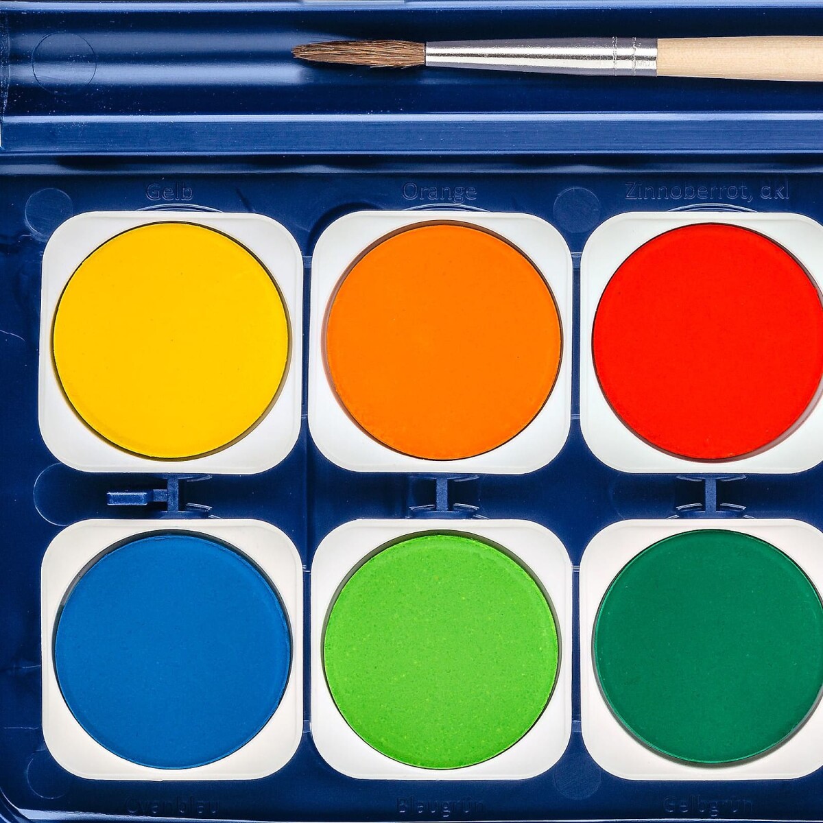 Staedtler - Noris Maleskrin Med Pensel - 12 Stk Assorteret