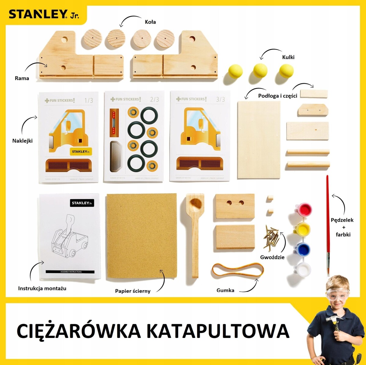 Stanley Jr  Lastbil Katapultsæt
