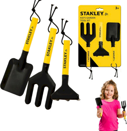 Stanley Jr - Haveredskaber Med 3 Dele Til Børn