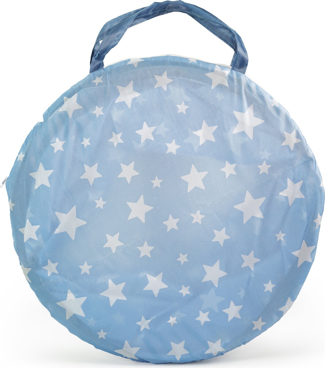 Legetunnel Til Børn - Star - Blå Med Stjerner - Kids Concept