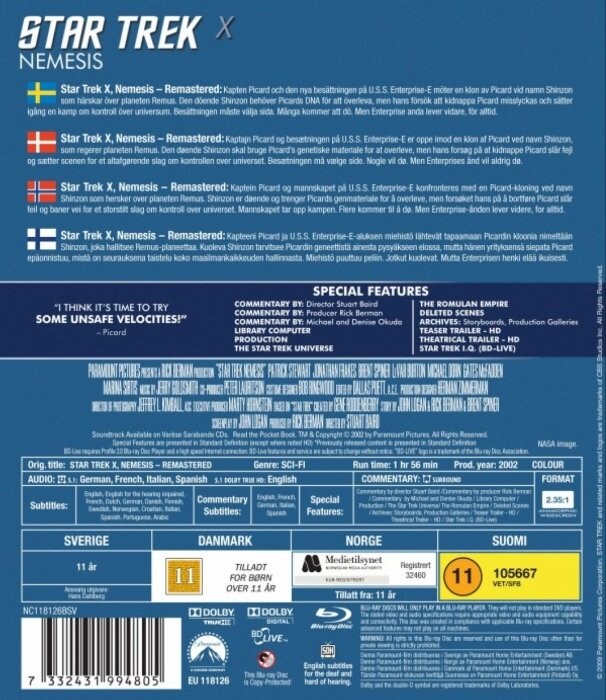Star Trek 10 - X - Nemesis