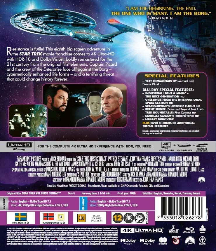 Star Trek 8 - Viii - First Contact