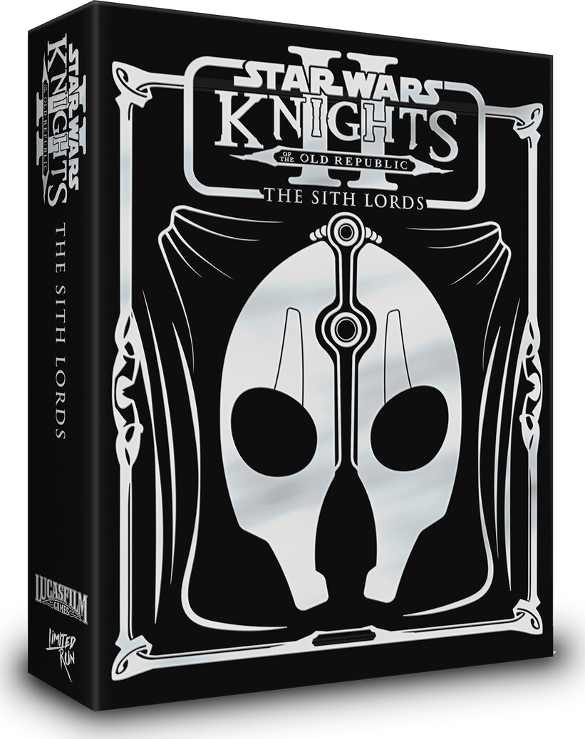 Star Wars Knights Of The Old Republic Ii The Sith Lords Limited Run