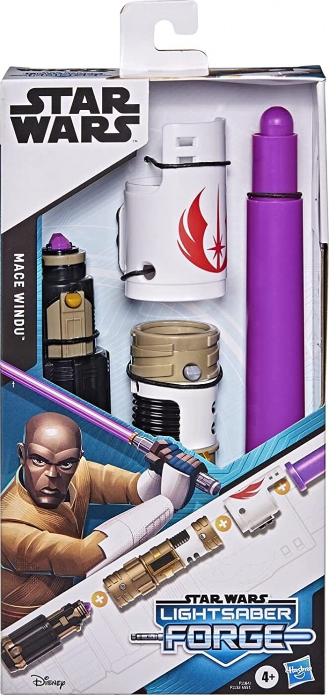 Star Wars - Lightsaber Forge - Mace Windu - Hasbro F1132F1164