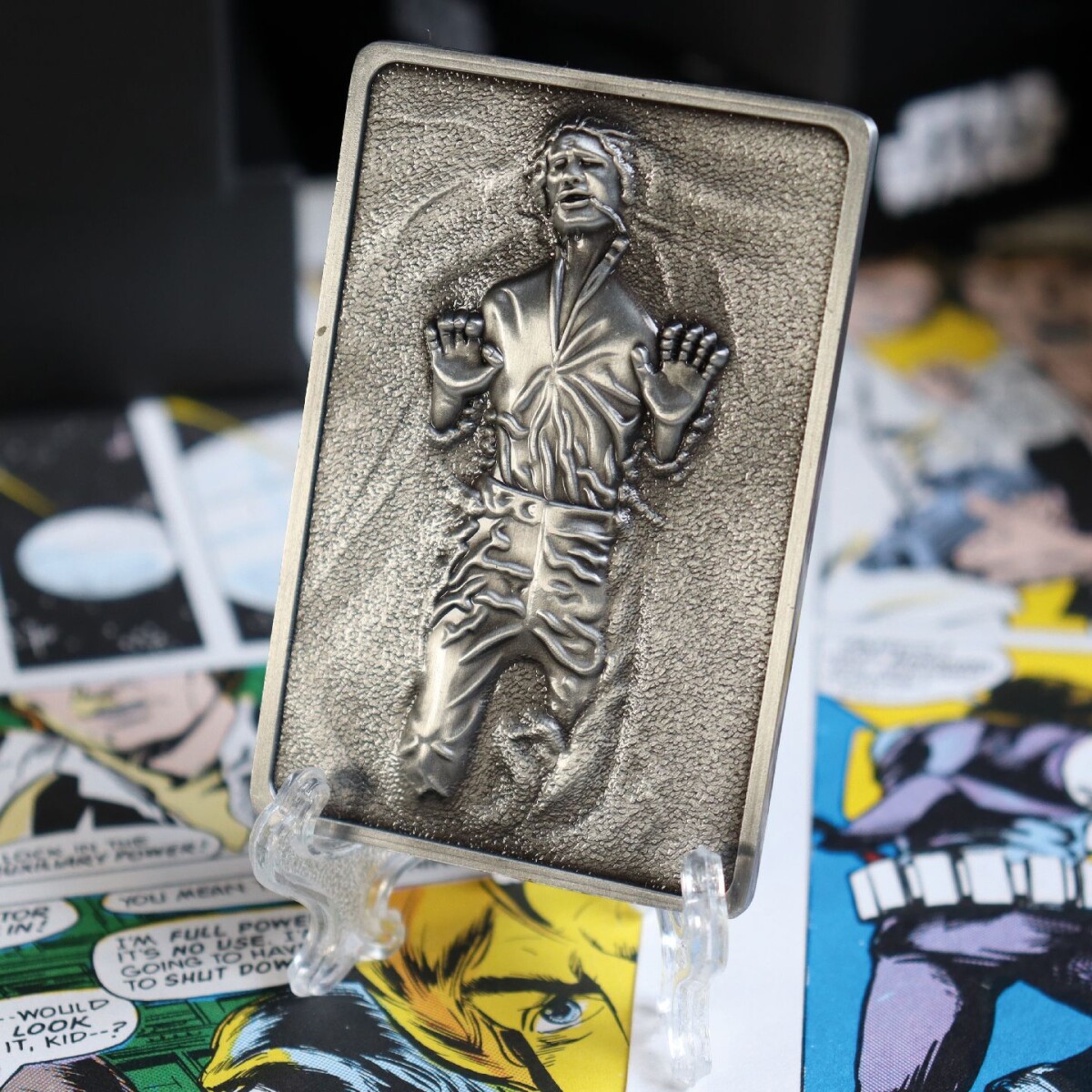 Star Wars Limited Edition Han Solo In Carbonite Ingot