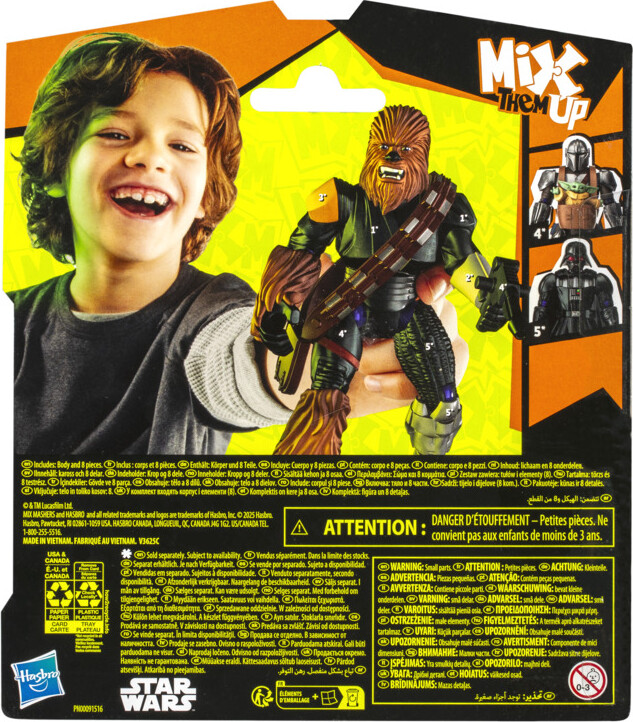 Star Wars - Mixmashers Chewbacca Actionfigur