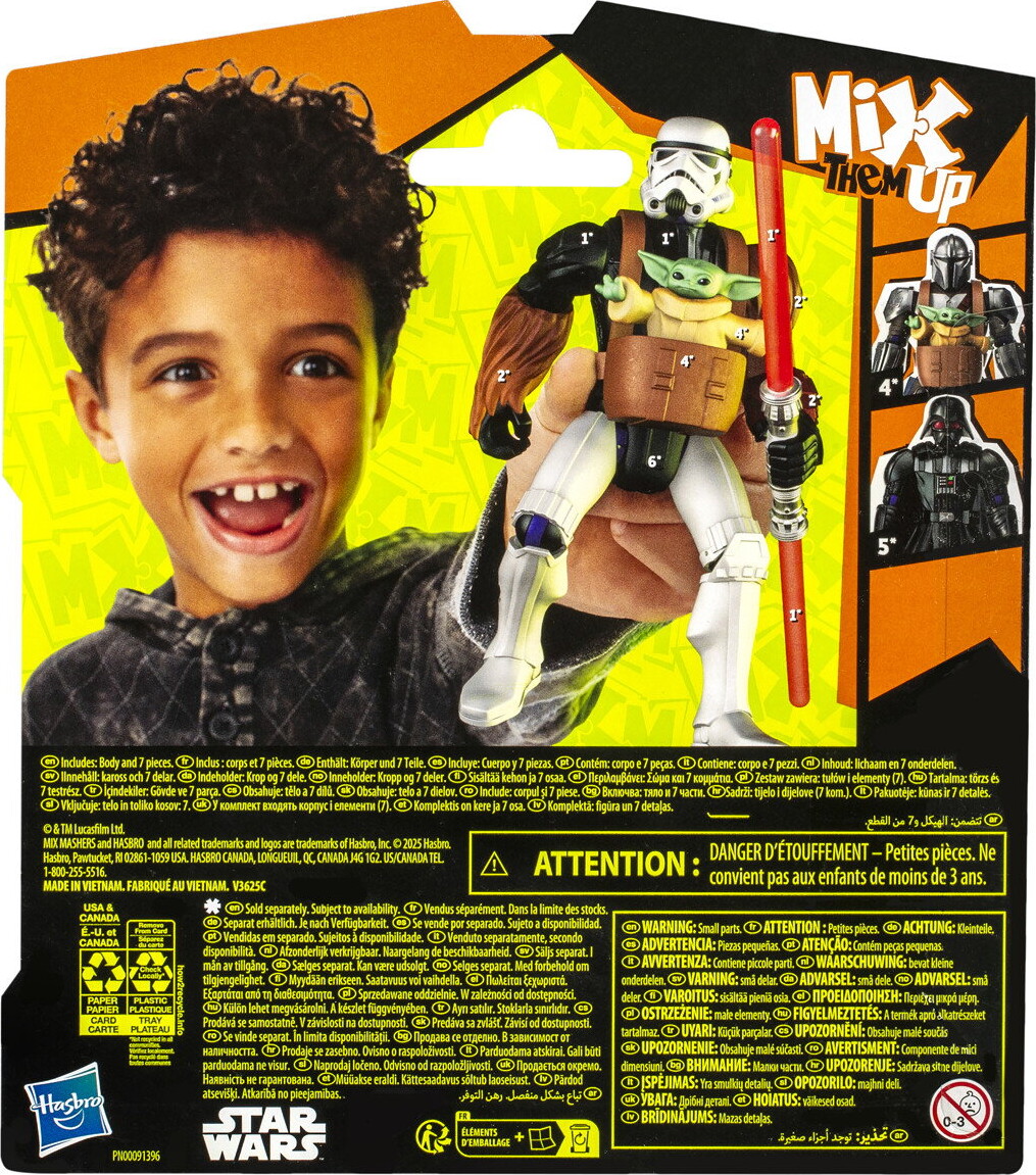 Star Wars - Mixmashers Figur - 12 Cm - Assorteret - Hasbro F9479