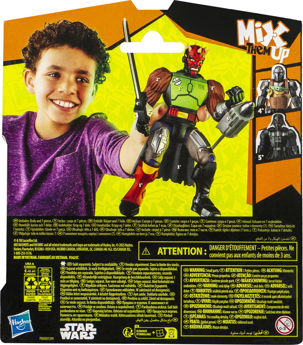 Star Wars - Mixmashers Figur - 12 Cm - Assorteret - Hasbro F9479