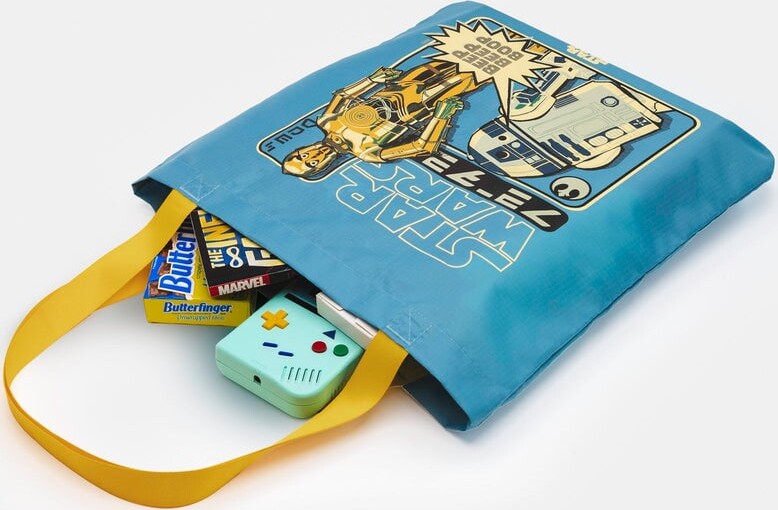 Star Wars - Orbitkey Foldable Tote Bag - C-3Po R2-D2