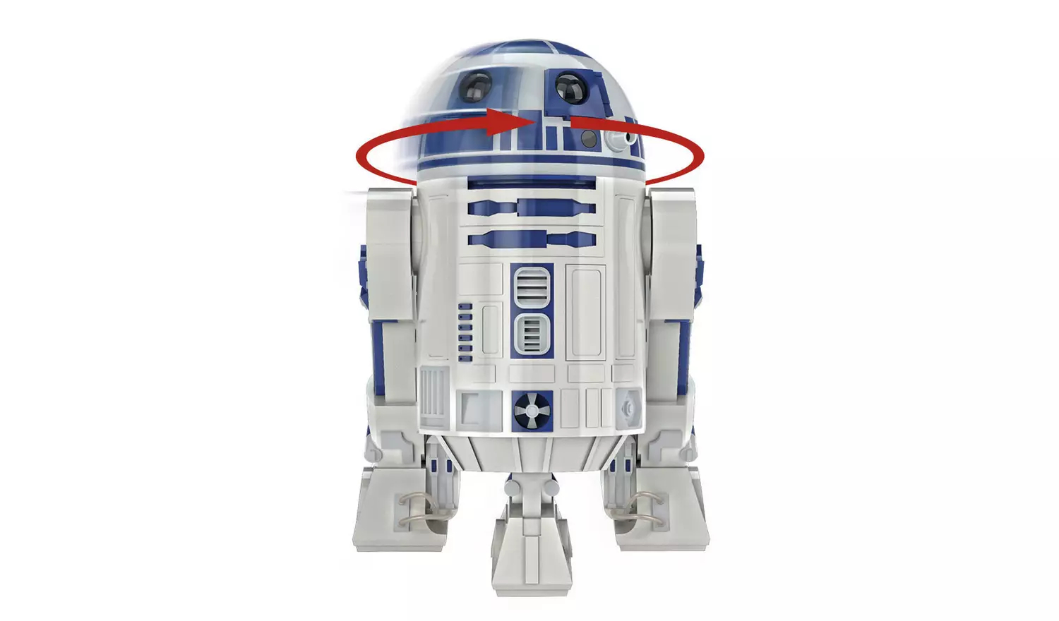 Clementoni - Star Wars R2-D2 Robot Byggesæt - Over 80 Dele
