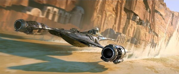 Revell - Star Wars The Mandalorian N1 Starfighter - 1 24 - 06787