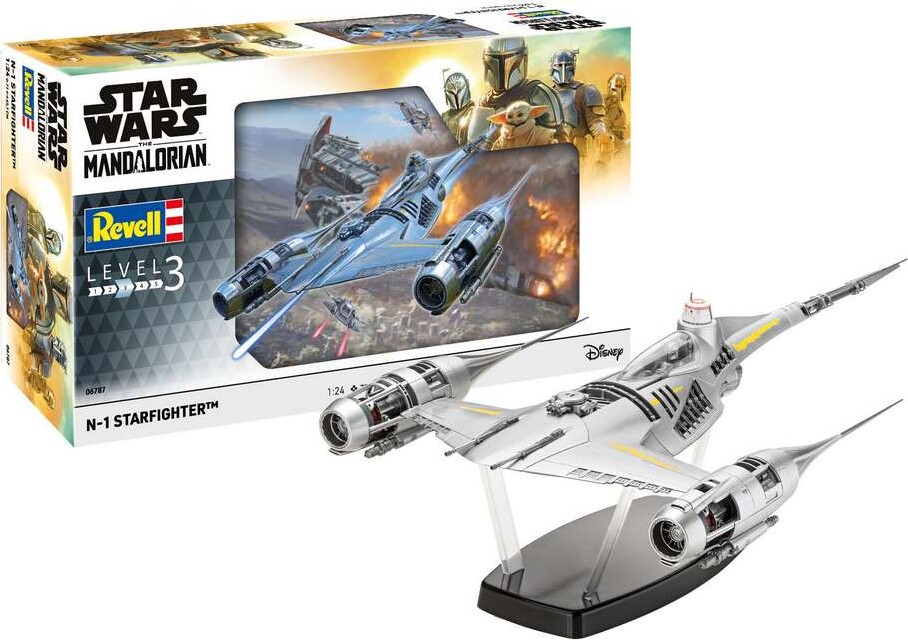 Revell - Star Wars The Mandalorian N1 Starfighter - 1 24 - 06787