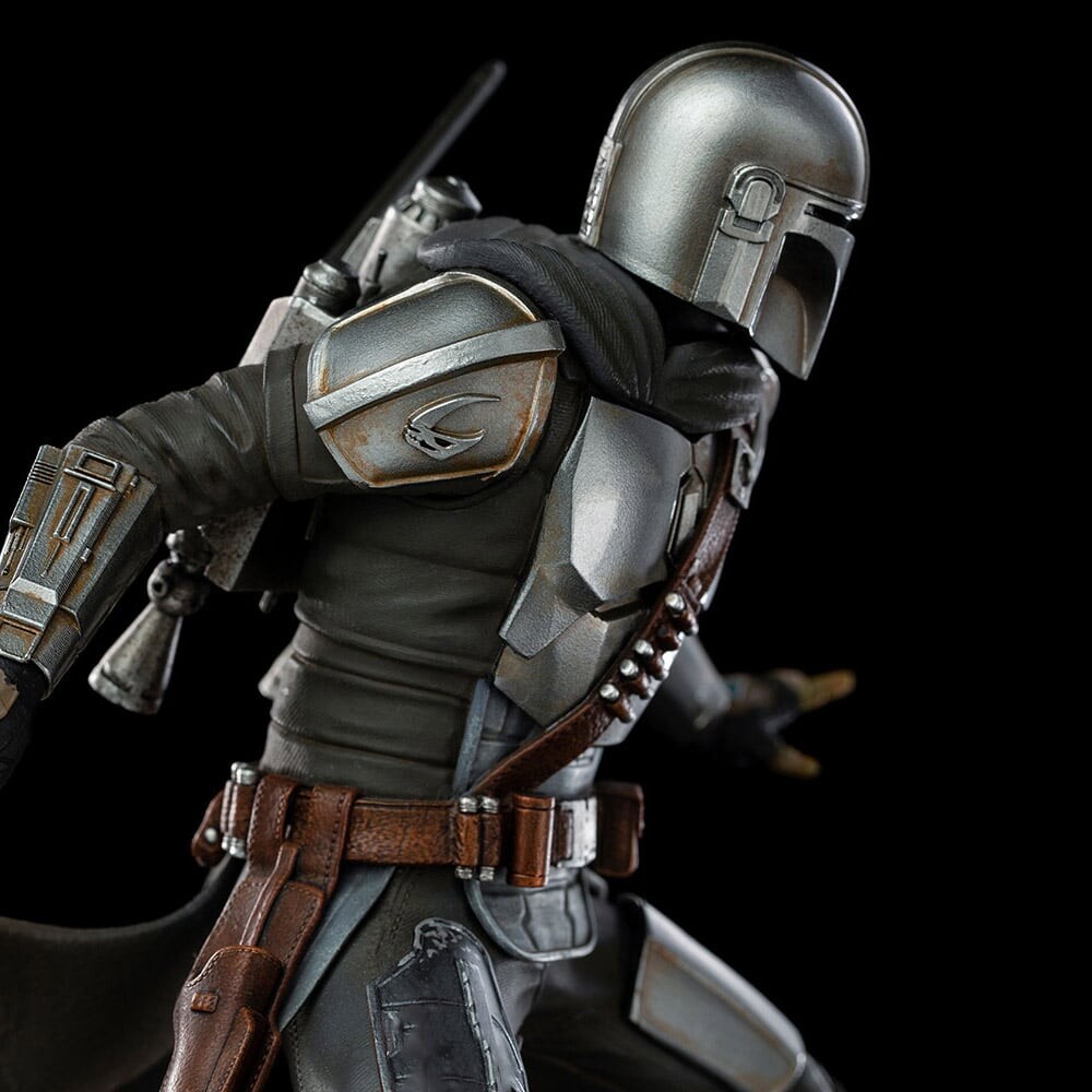 The Mandalorian Statuette - Iron Studios - 20 Cm