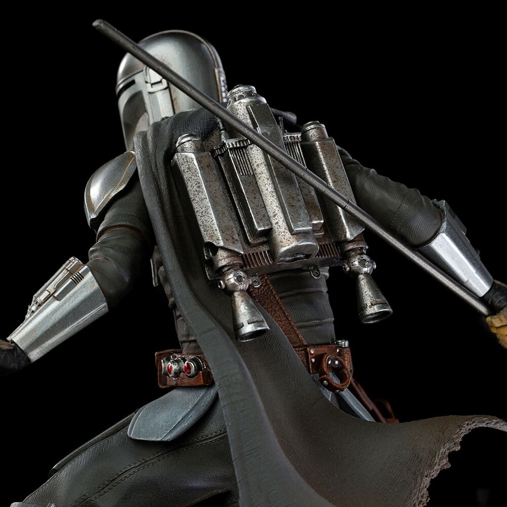 The Mandalorian Statuette - Iron Studios - 20 Cm