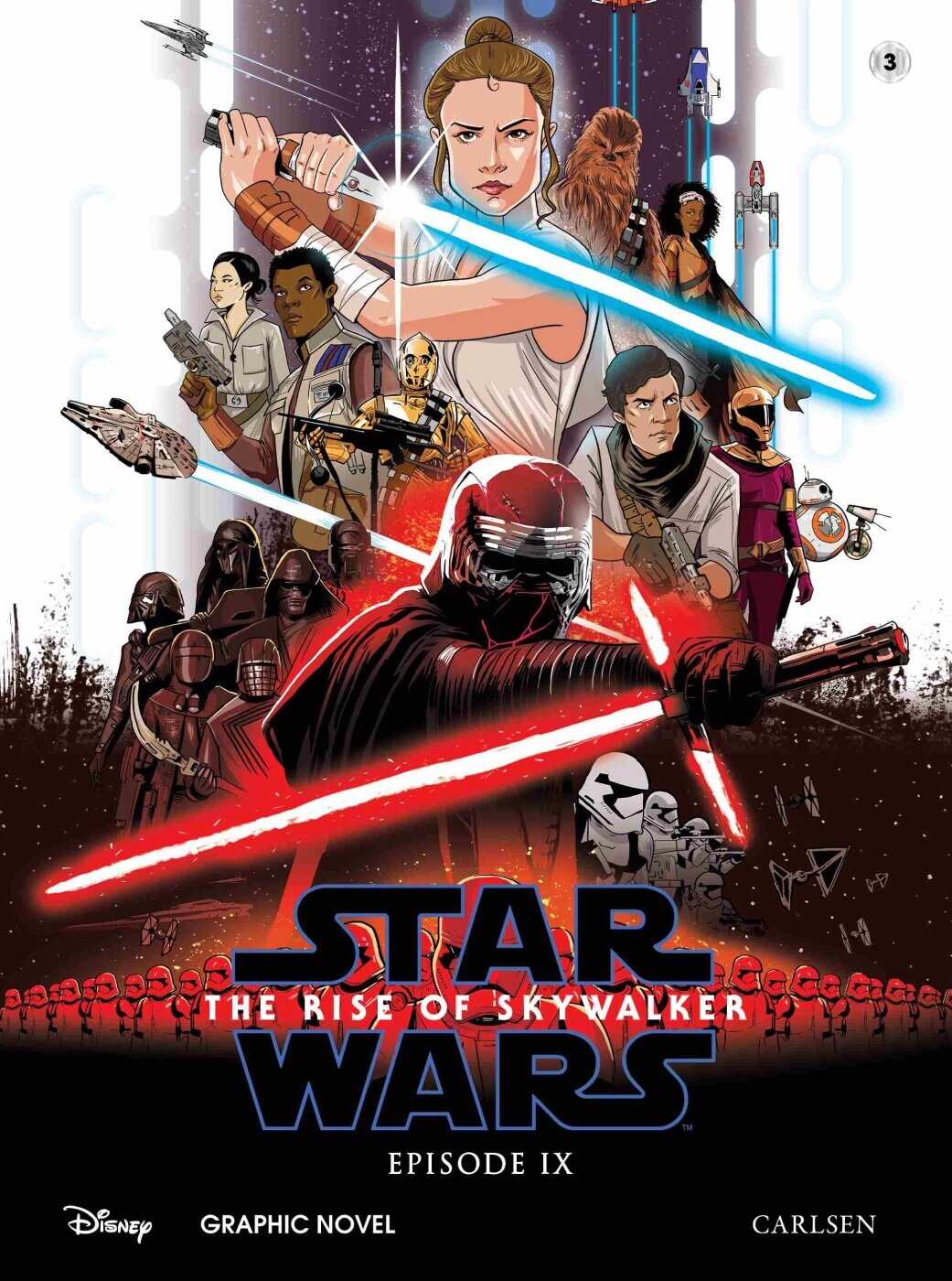 Star Wars The Rise Of Skywalker - Dansk - En Graphic Novel