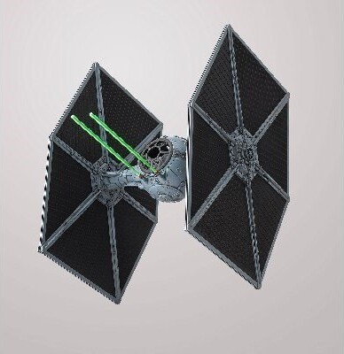 Revell - Star Wars - Tie Fighter Byggesæt - 1 72 - 01201