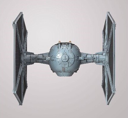 Revell - Star Wars - Tie Fighter Byggesæt - 1 72 - 01201