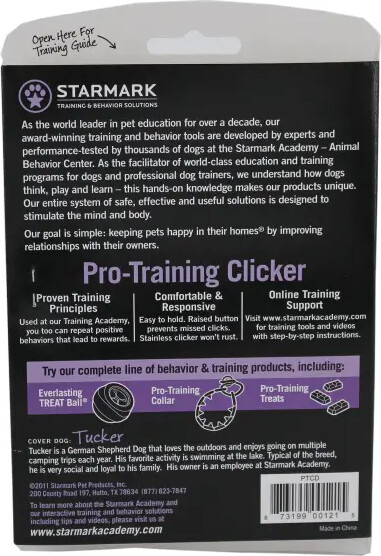 Starmark - Pro-Training Clicker Deluxe - Black