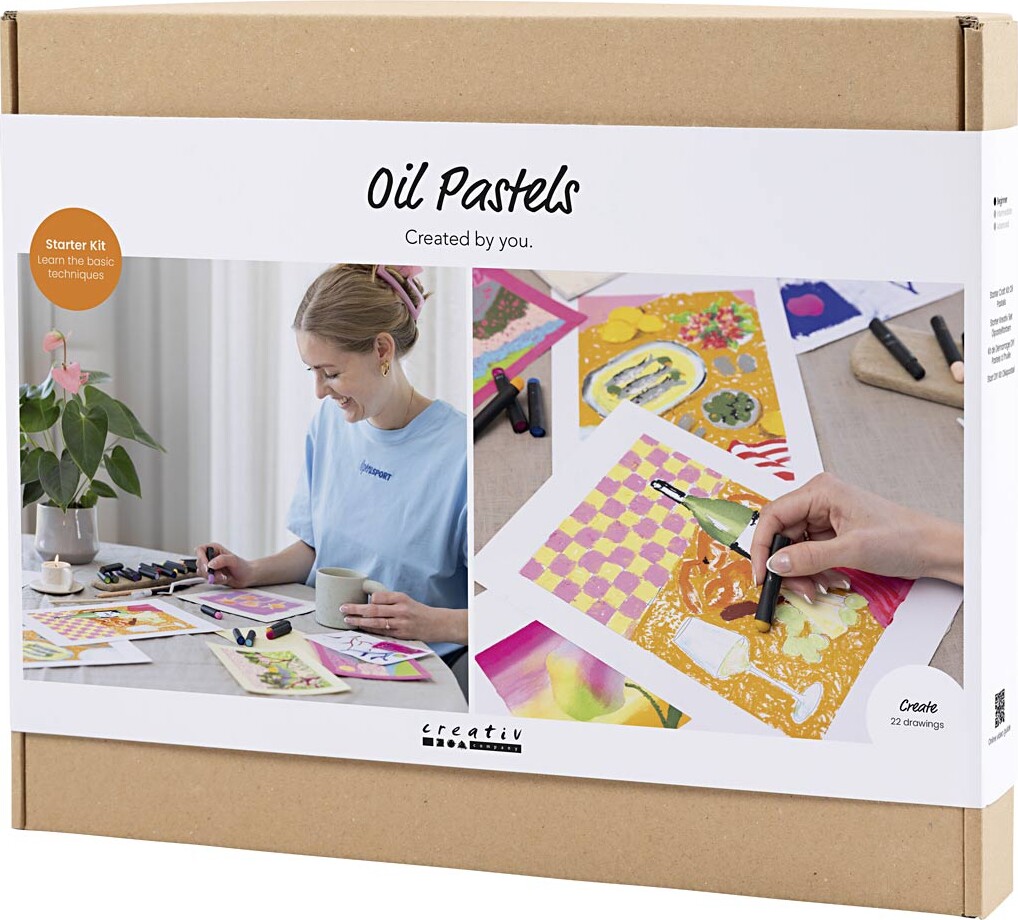 Start Diy Kit Oliepastel - Assorterede Farver