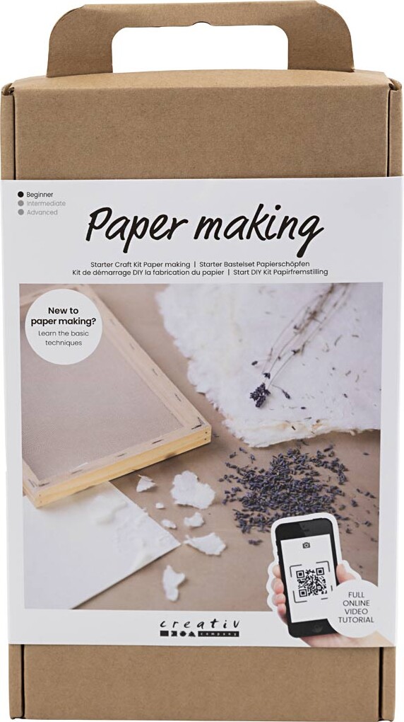 Start Diy Kit Papirfremstilling