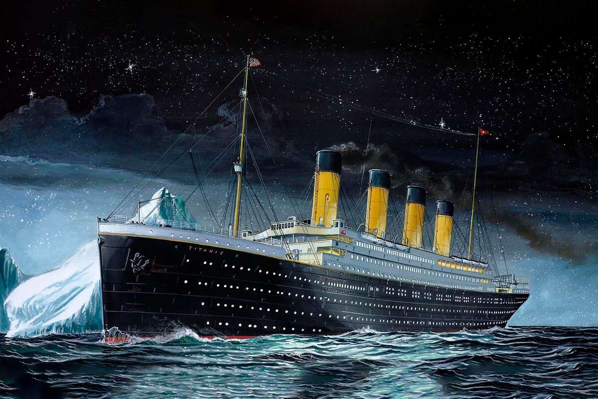 Revell - Rms Titanic Starter Kit - Skib Byggesæt - 1 1200 - 75804