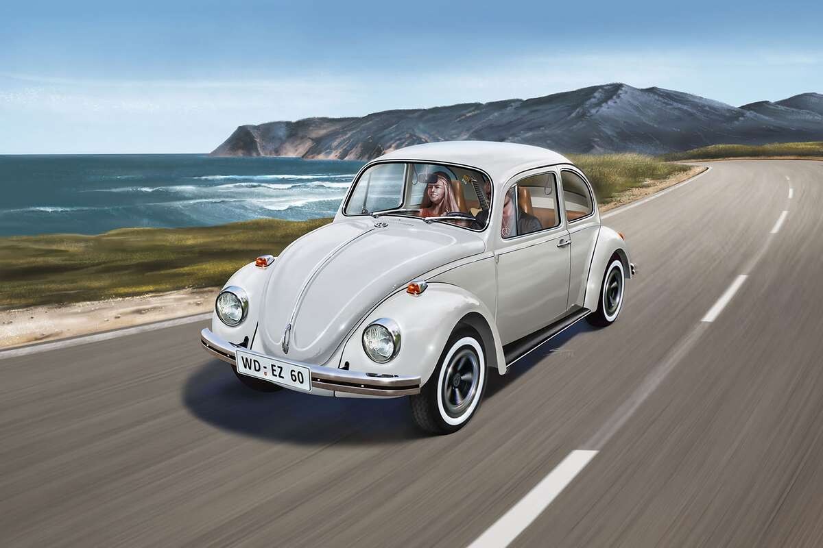 Revell - Vw Beetle Starter Kit Bil Byggesæt - 1 32 - Level 3 - 77681