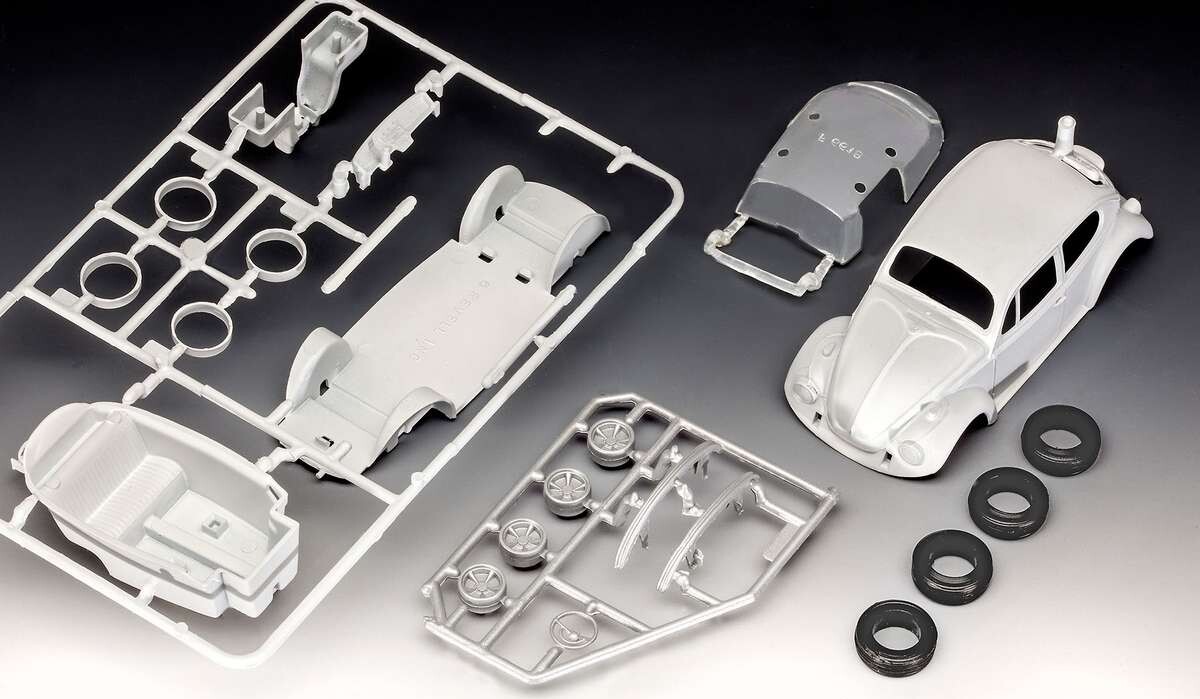 Revell - Vw Beetle Starter Kit Bil Byggesæt - 1 32 - Level 3 - 77681