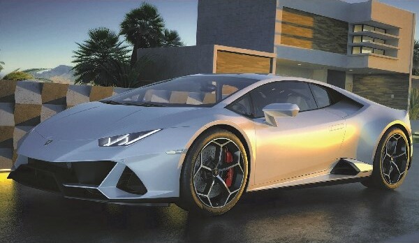 Airfix Starter Set - Lamborghini Huracan Evo - 1 43 - A55007