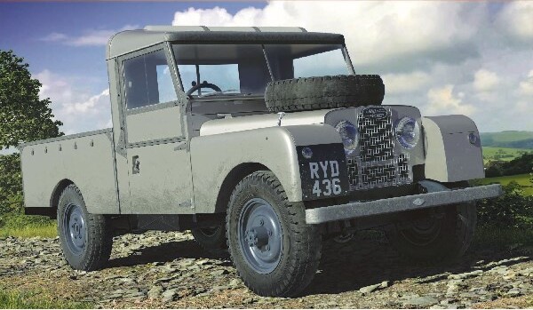 Airfix - Starter Set Land Rover Series 1 Byggesæt - 1 43 - A55012