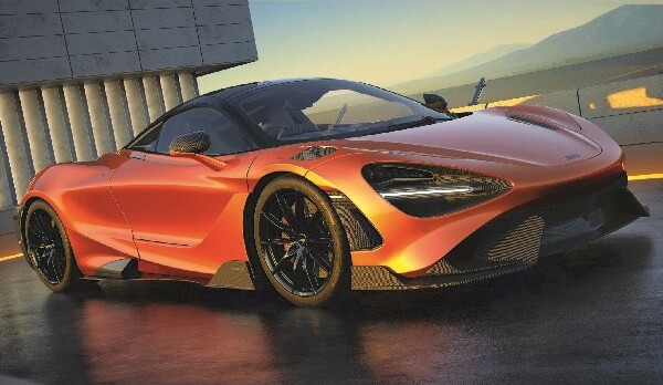 Airfix - Starter Set - Mclaren 765Lt Bil Byggesæt - 1 43 - A55006