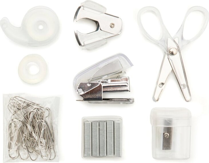 Kikkerland - Office Kit Inkl Hæftemaskine Klammer Tape Saks