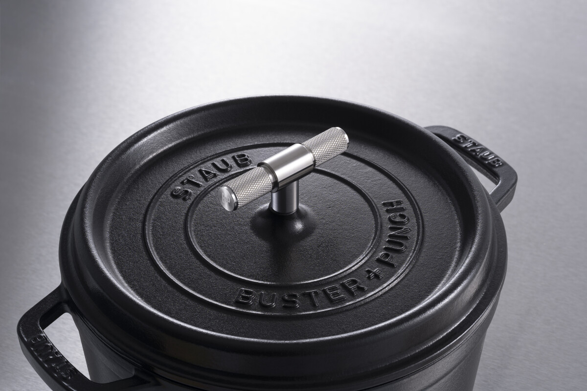 Staub - Buster Punch Cocotte - Sort - 24 Cm