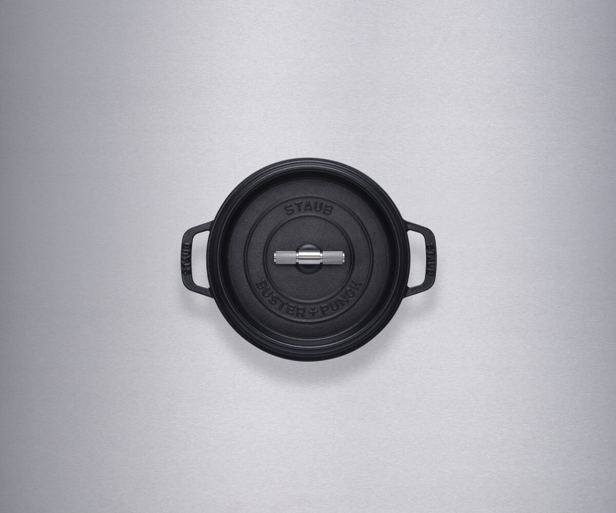 Staub - Buster Punch Cocotte - Sort - 24 Cm