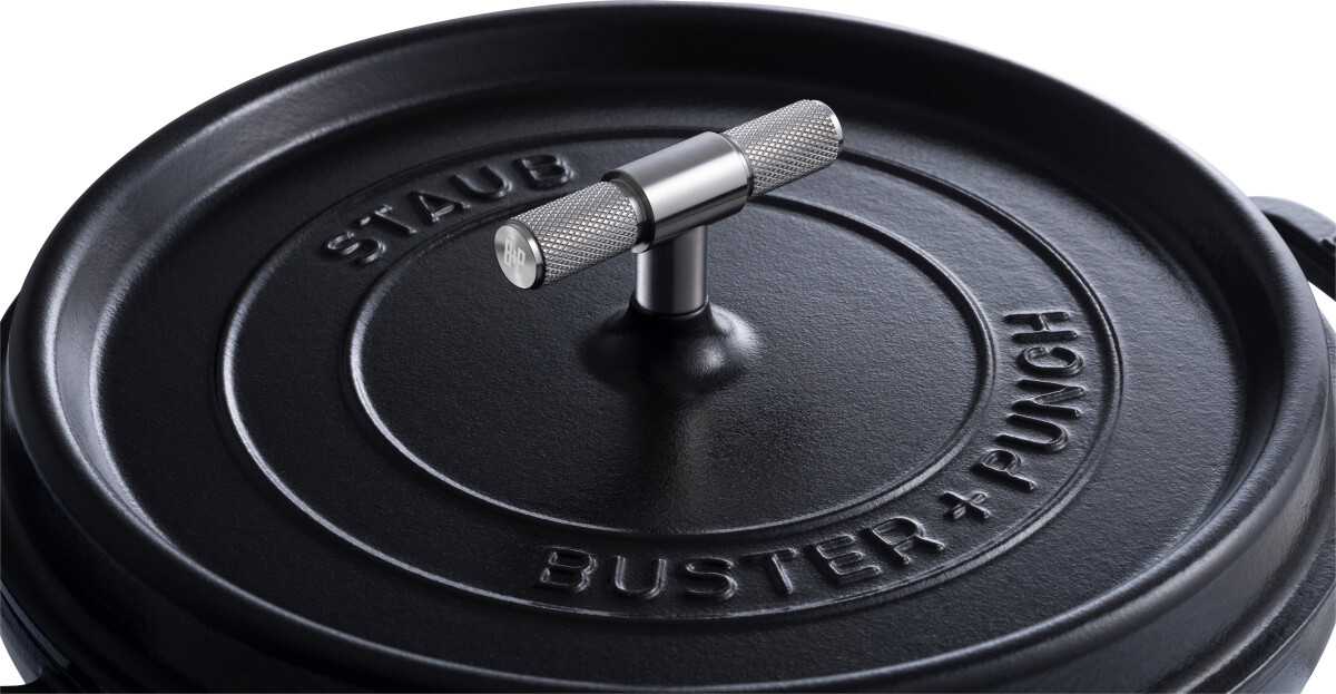 Staub - Buster Punch Cocotte - Sort - 28 Cm