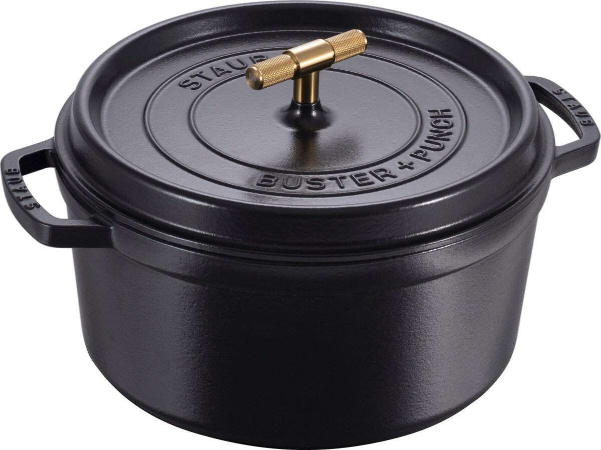 Staub - Buster Punch Cocotte - Sort - 28 Cm