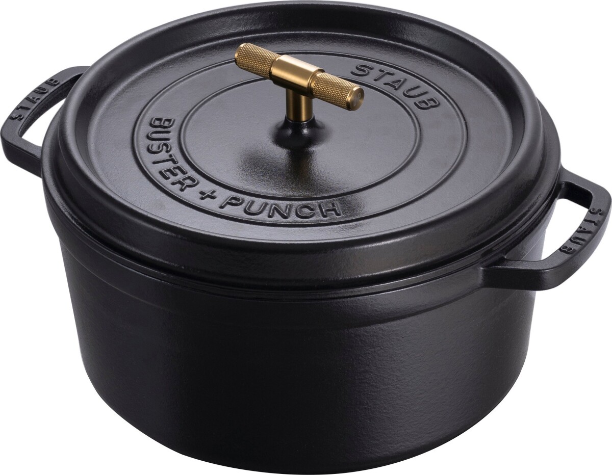 Staub - Buster Punch Cocotte - Sort - 28 Cm