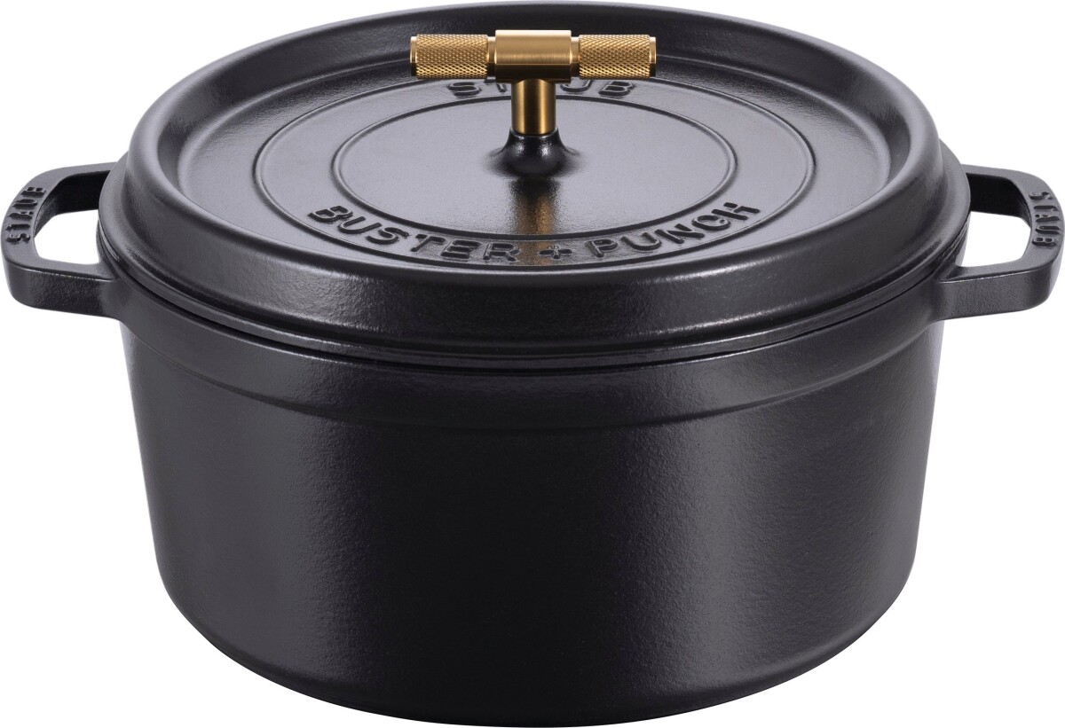 Staub - Buster Punch Cocotte - Sort - 28 Cm