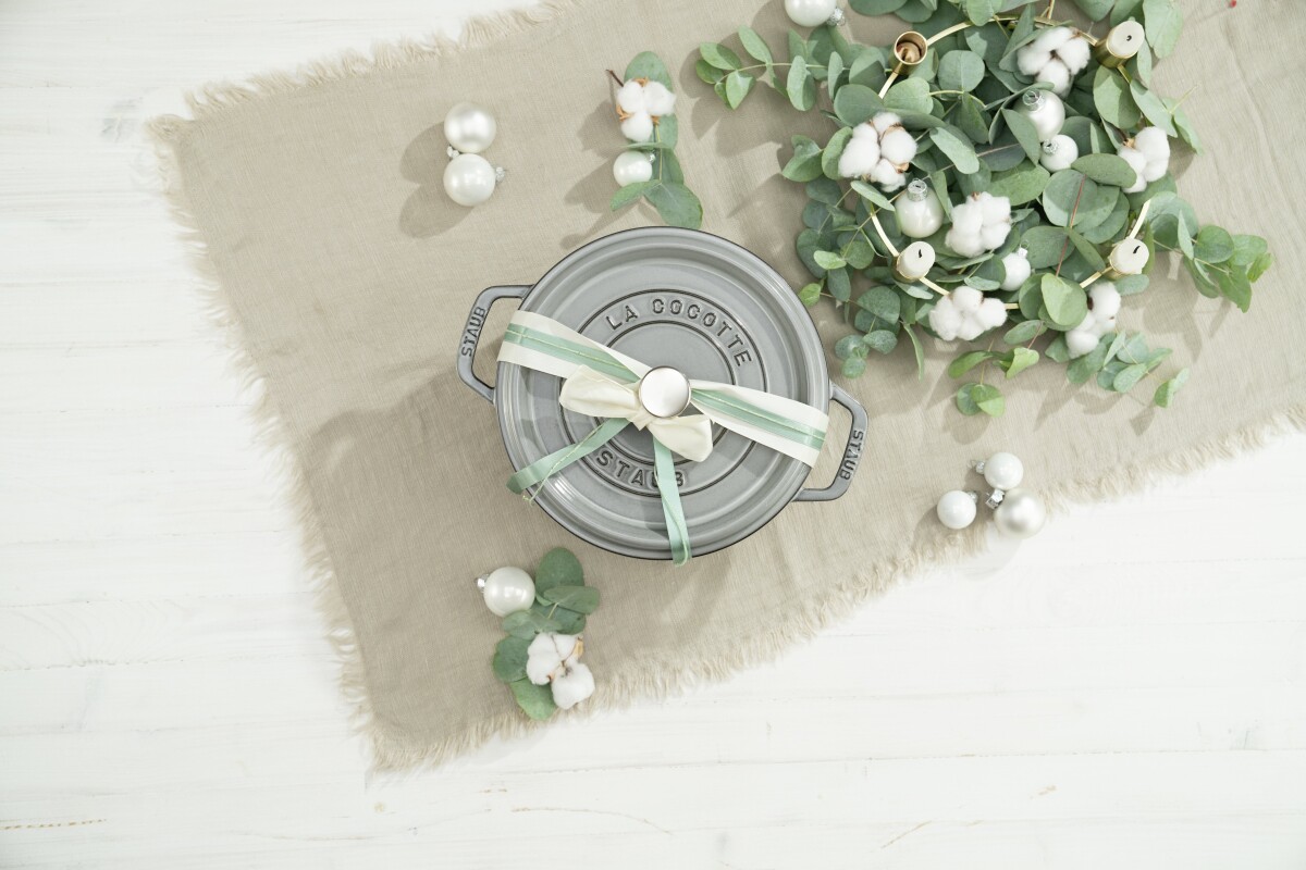 Staub - Cocotte - Grafitgrå - 26 Cm