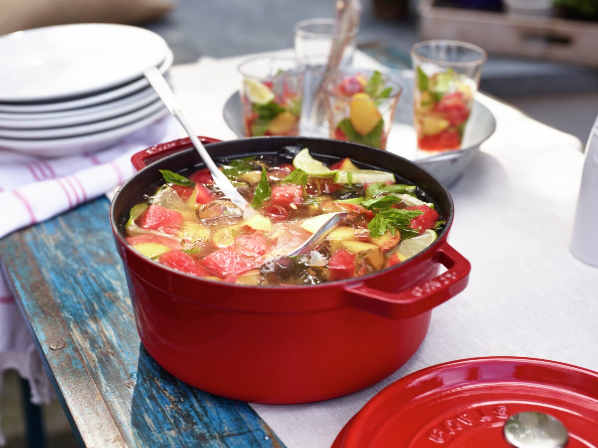 Staub - Cocotte - Kirsebærrød - 26 Cm