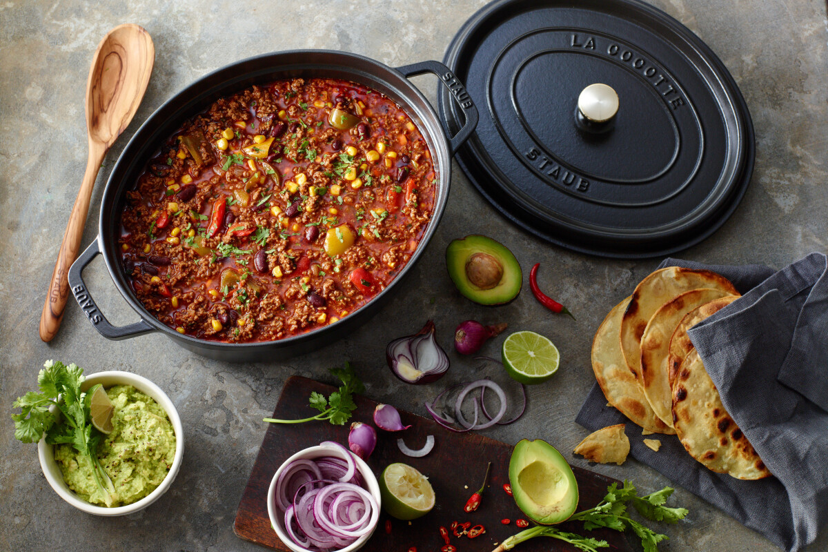 Staub - Cocotte Oval - Sort - 27 Cm 3 25 L