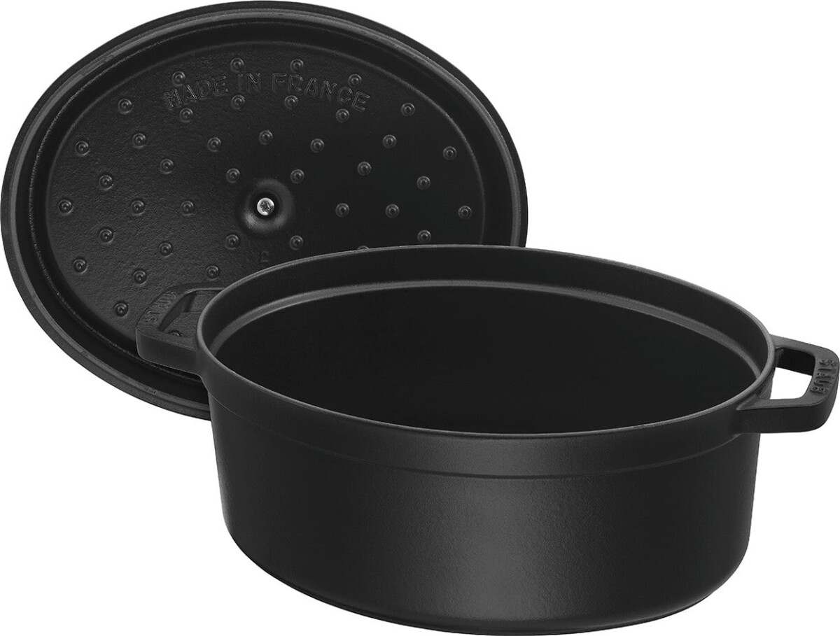 Staub - Cocotte - Sort - 23 Cm 2 25 L
