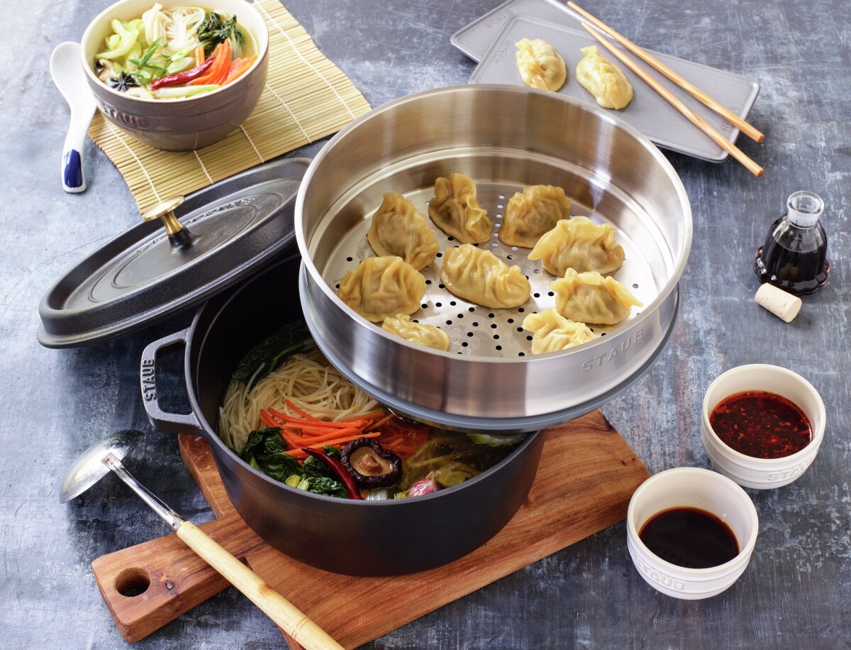 Staub - Dampindsats - Rustfrit Stål - 26 Cm
