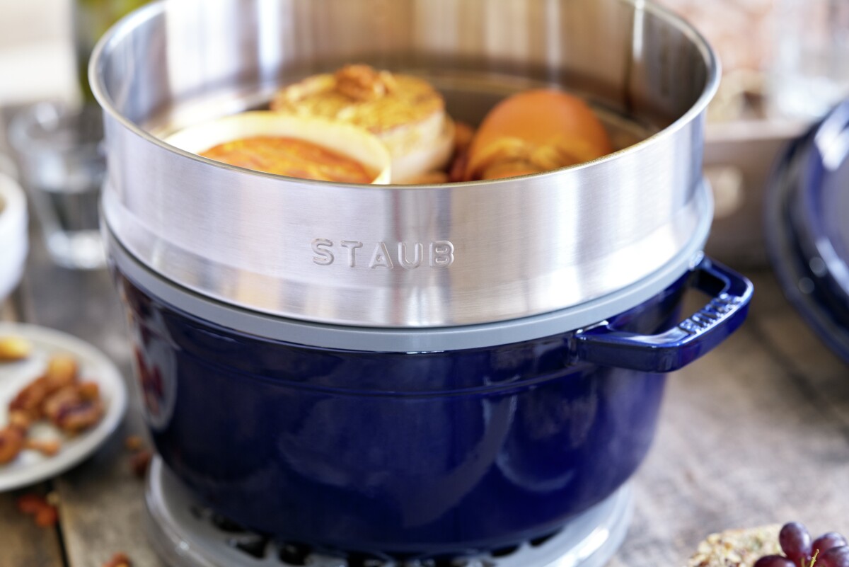 Staub - Dampindsats - Rustfrit Stål - 26 Cm