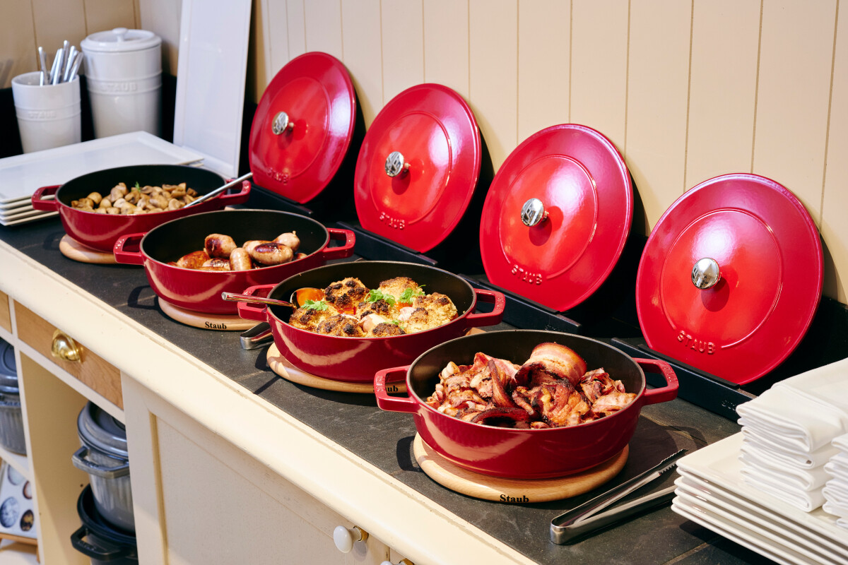 Staub - Sautepande Chistera - Cherry - 28 Cm