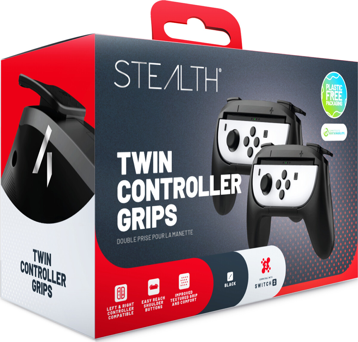 Stealth - Twin Controller Grips - Switch 2