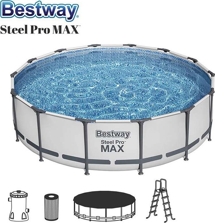 Bestway - Steel Pro Max Rund Pool - 427X107 Cm - 56950