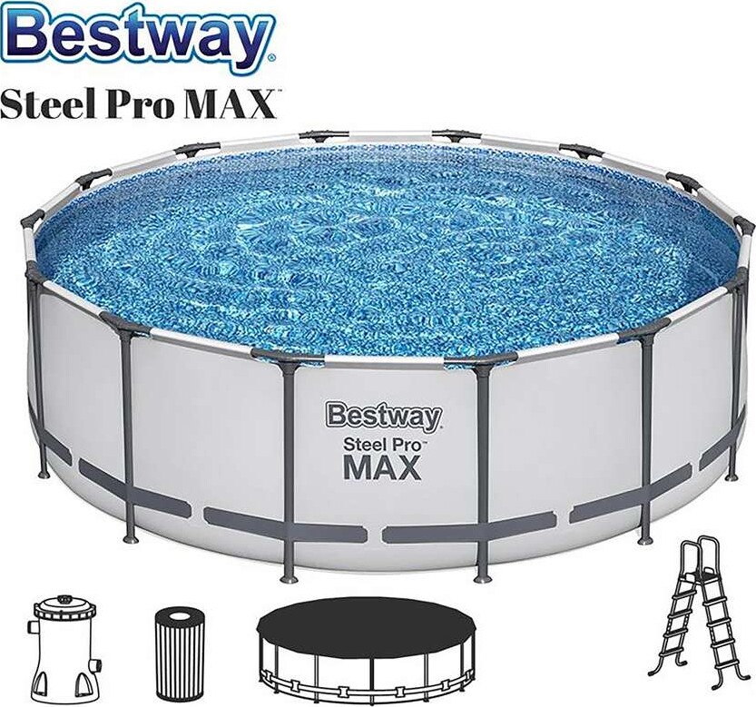 Bestway - Steel Pro Max Rund Pool - 427X122 Cm - 5612X