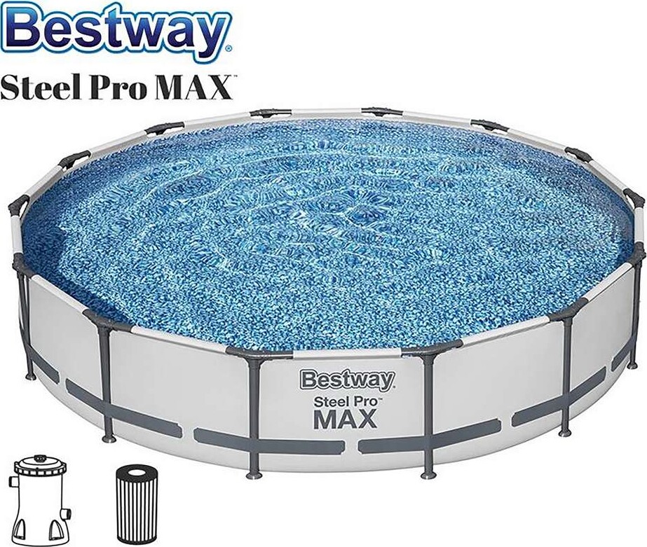 Bestway - Steel Pro Max Rund Pool - 427X84 Cm - 56595