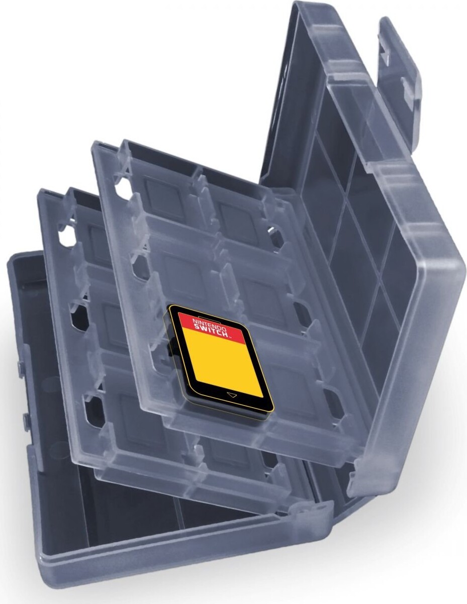Steelplay Nintendo Switch Game Card Case Plads Til 24 Stk Se tilbud og køb på Gucca.dk